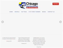 Tablet Screenshot of chicagowatersportrentals.com